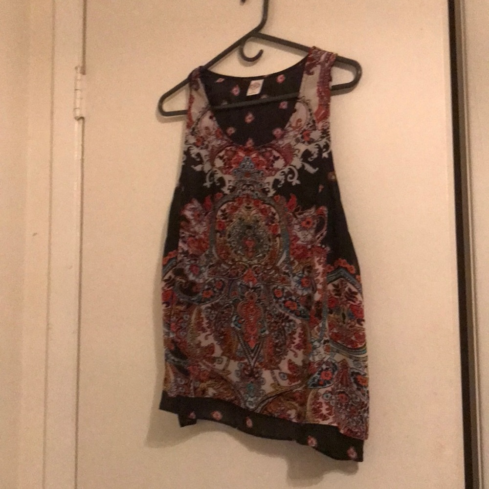 Billabong silk tank top
